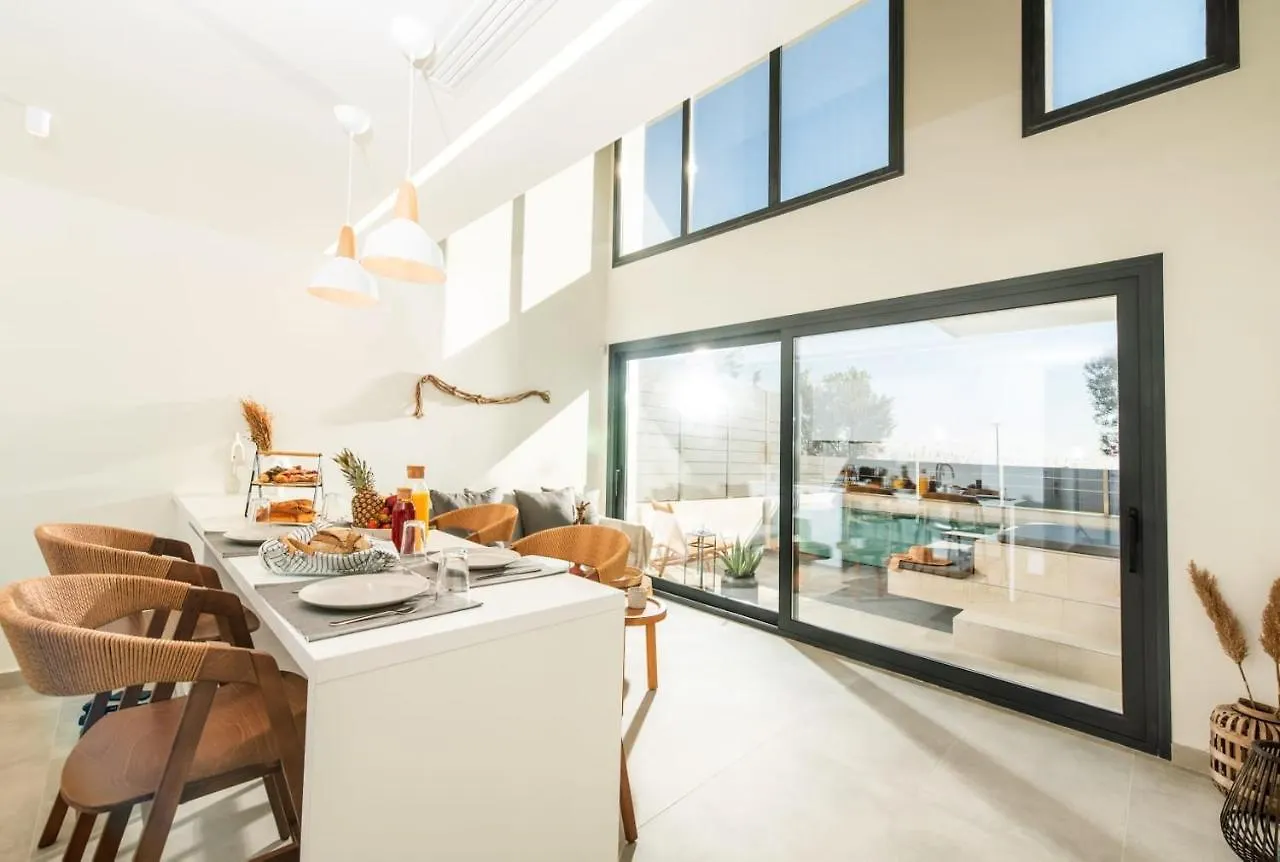 Serene Villas Halkidiki - Cfront Private Pool Nea Iraklia
